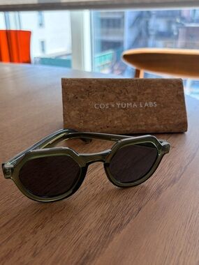 COS x Yuma Labs Green Sunglasses (Unisex)